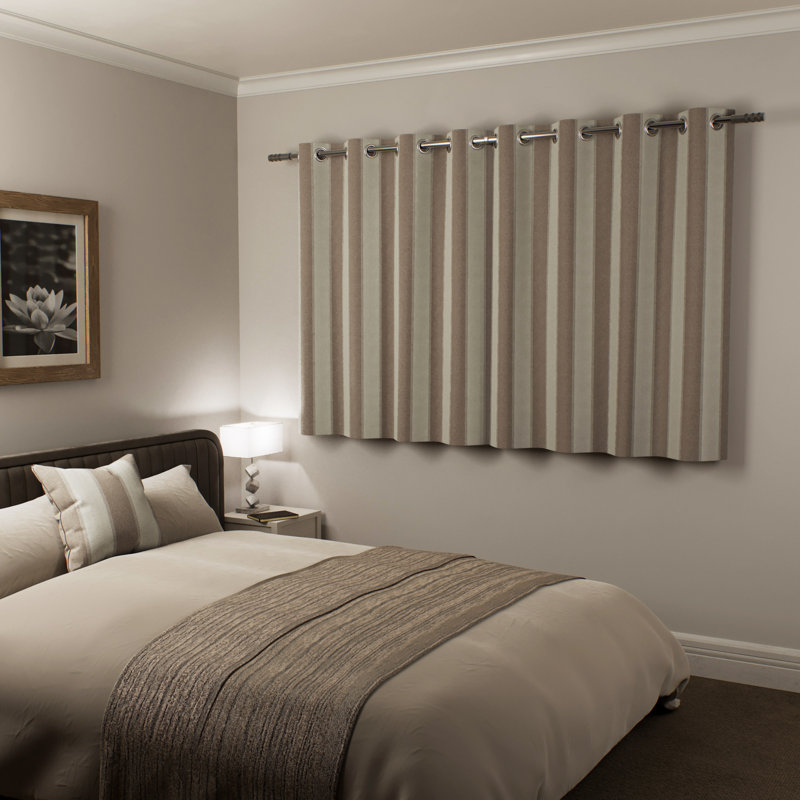 Blackout Curtain, Natural, 168cm Width x 137cm Drop