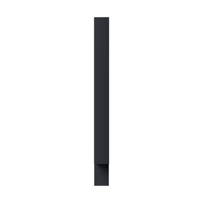 Panneau de remplissage Sinber Noir, l 6 po x H 34,5 po