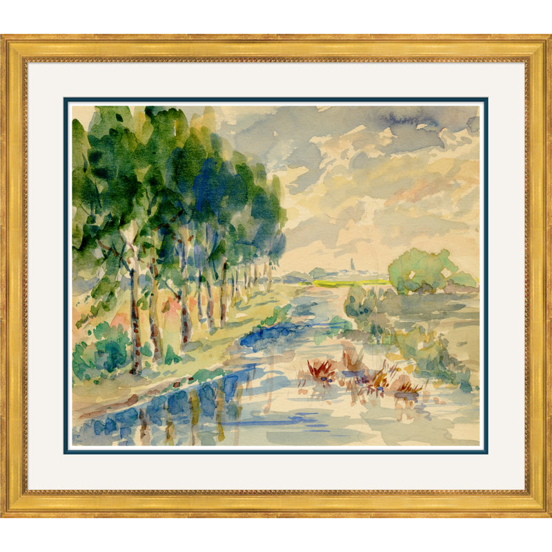Landscape Giclee Print, 28.5" H x 32.5" W x 1.13" D