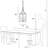 Cleveland 3 - Light Lantern Cylinder Chandelier in English Bronze-1073903733