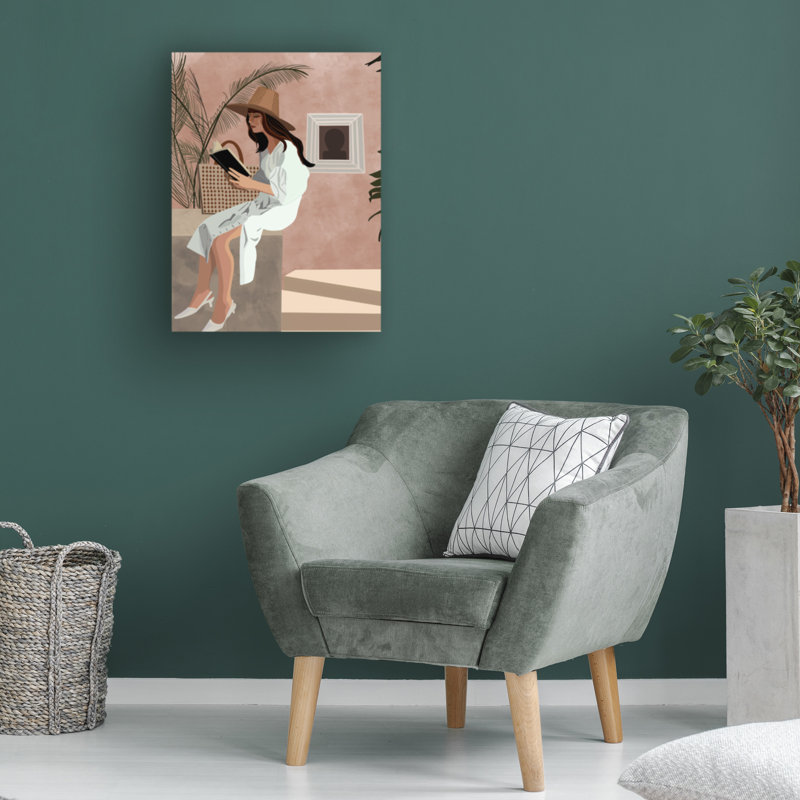 Art sur toile, "Bachelor", H 24 po x l 32 po