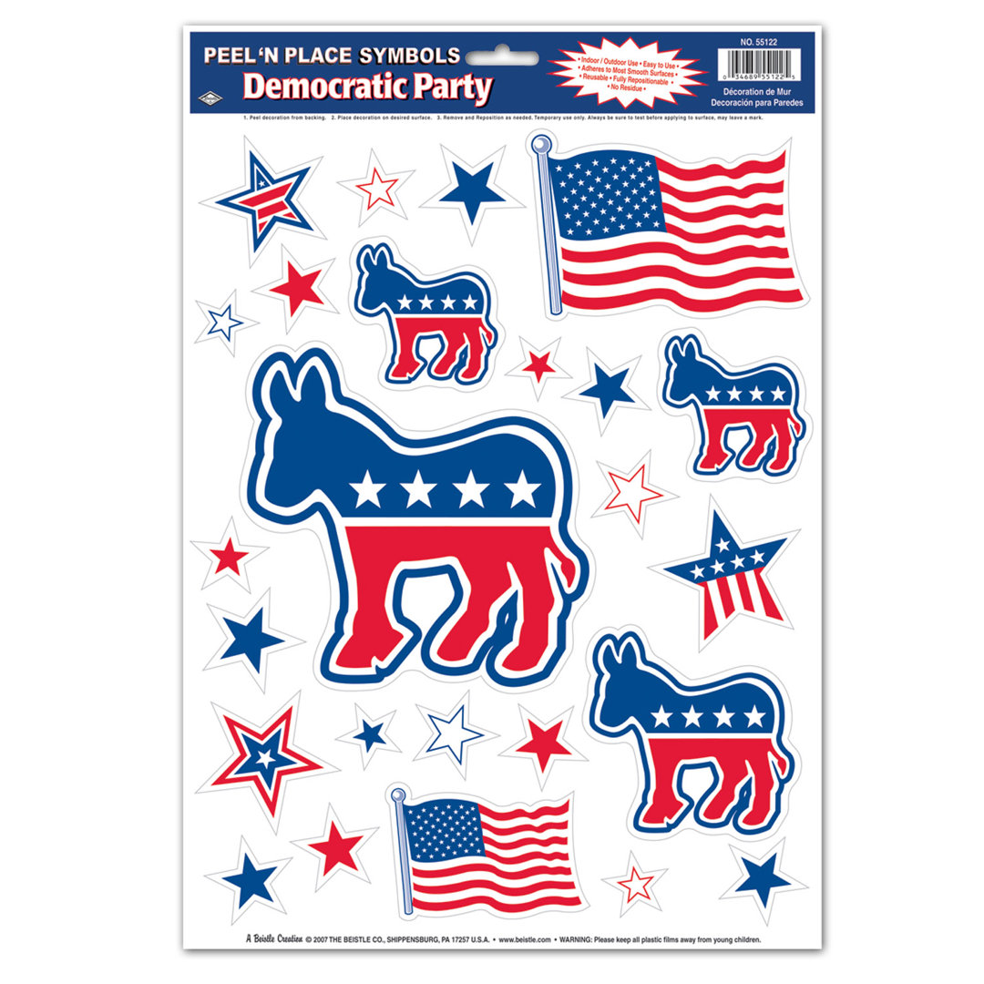 Independence Day Stickers (Set of 4) The Holiday Aisle®