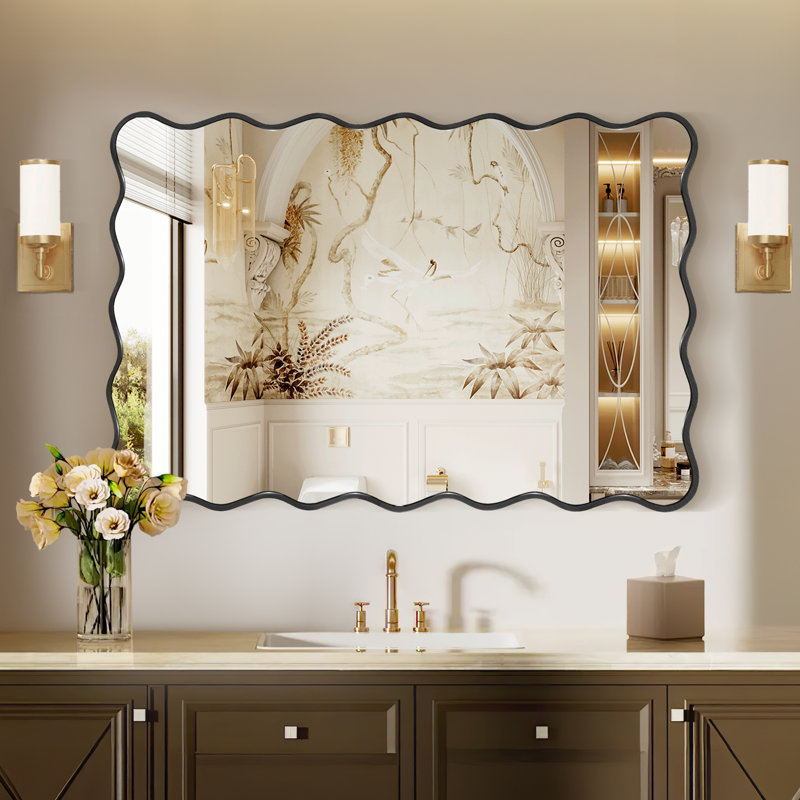Miroir Luxury Luxury, Noir, 36" x 24"