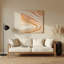 Art mural hawaïen avec motifs de sable beige-1271948811