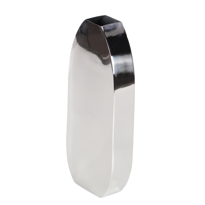 Madeley Metal Table Vase, 12" H x 5" W x 2" D
