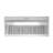 Streamline 34 In. T-11611-1-CL Genoa Convertible 350 CFM Range Hood In Brushed Stainless Steel With Baffle Filters, Electronic Button Control, LED Light