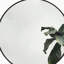Miroir de salle de bain rond noir en métal 20 pouces-999938006-999938002-999938005