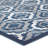 Kalinda Rustic Vintage Moroccan Trellis 5x8 Area Rug in Beige, Moroccan Blue and Ivory-27432022