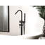 Seraphina 1 Handle Floor Bath Filler with Diverter