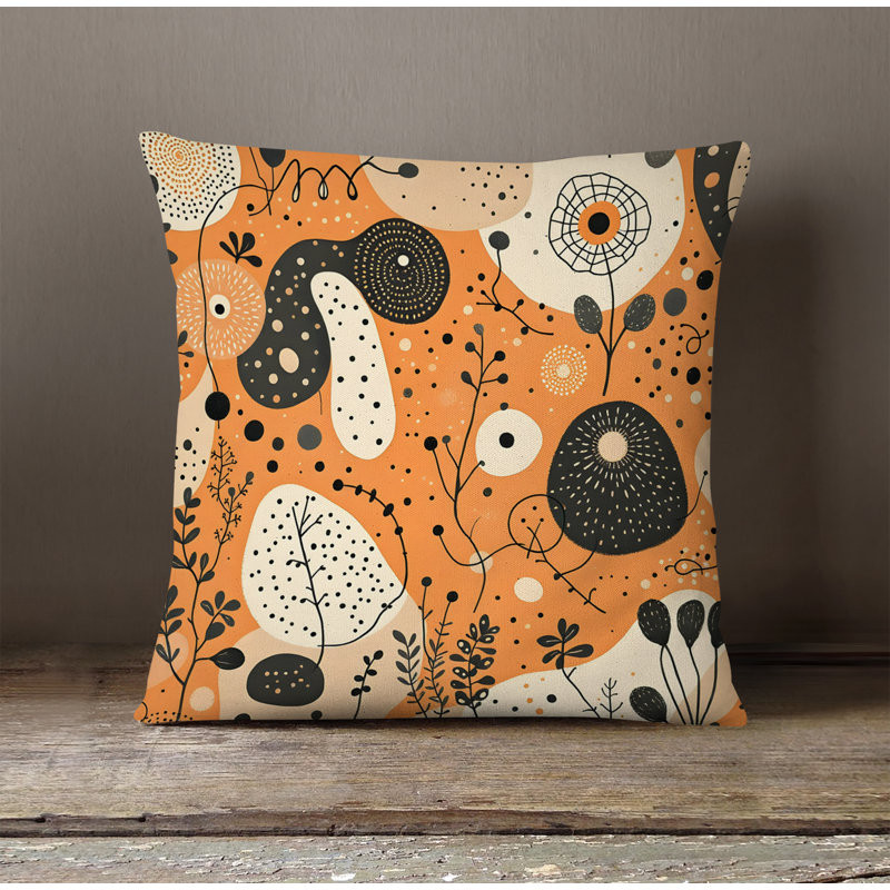Throw Pillow, Pillow Cover Only - No Insert, 16"H x 16"W