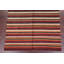 Tapis de la laine 6 pi 7 po x 9 pi 10 po "one-of-a-kind-noué la 2010 gabbeh brun/beige" Nathanson