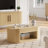 43-Inch Lift Top Wood Coffee Table, Center Tea Table With Hidden Storage Compartment And Open Shelf For Living Room, Apartment, Small Space, Brown-323496857-310895379