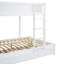 Lit superposé double avec lit gigogne simple, rangement et bureau-1881782406