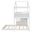 Lit superposé House avec escalier de rangement et planche-1475115191