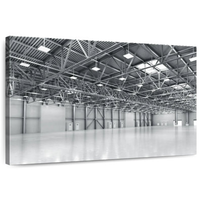 Lilie Monochrome Empty Warehouse