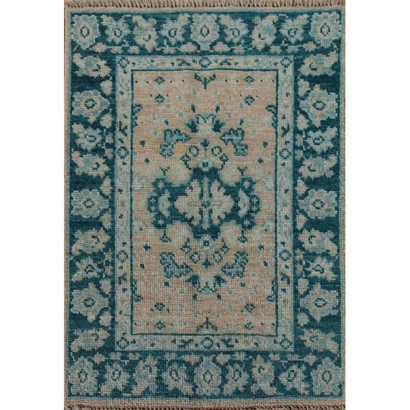 Tapis teint à la main Oushak