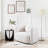 Minimalist Japandi Accent Sofa Chair With Ergonomic Design And Comfortable Boucle Fabric, Perfect For Modern Living Spaces.