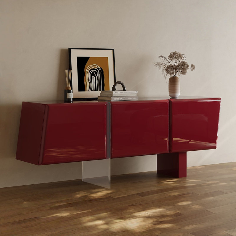 Creative Red TV Stand