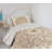 Puppy Eclectic Polyester Floral Coverlet-41893402