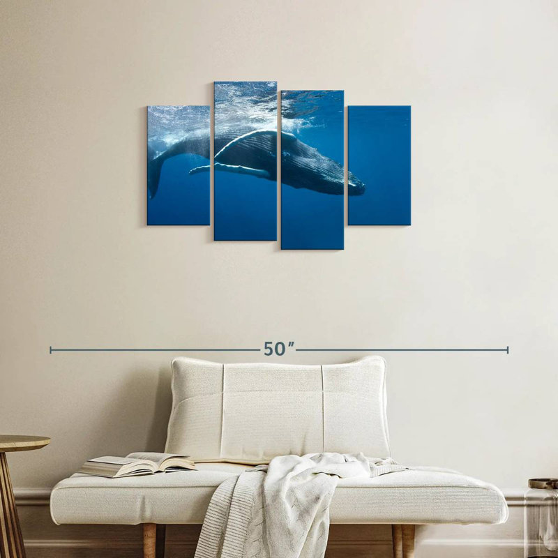 Brampt Humpback Whale, 22'' H x 36'' W