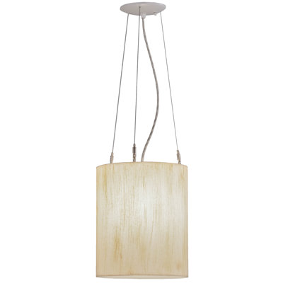Luminaire suspendu cylindrique 1 lumière Vivek