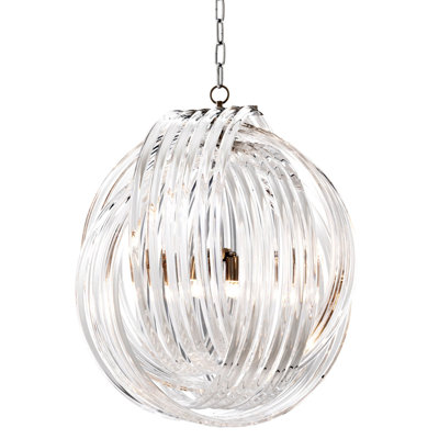 Lustre en L 4 lumières Marco Polo