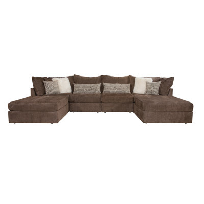 Brantice Chocolate 6 Piece Sectional