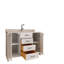 Ensemble de meuble-lavabo simple 47,2 po avec miroir Chilyn-1046351567