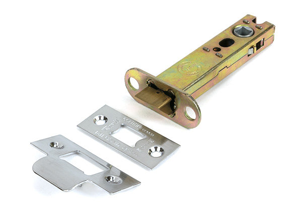 Polished Chrome 4" Heavy Duty Latch, Satin Chrome