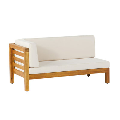 OANA CORNER BENCH-L, BEIGE