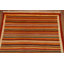 Tapis oriental rayé Gabbeh 2x4
