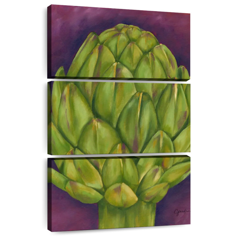 Tête d'artichaut, H 50 po x l 32 po