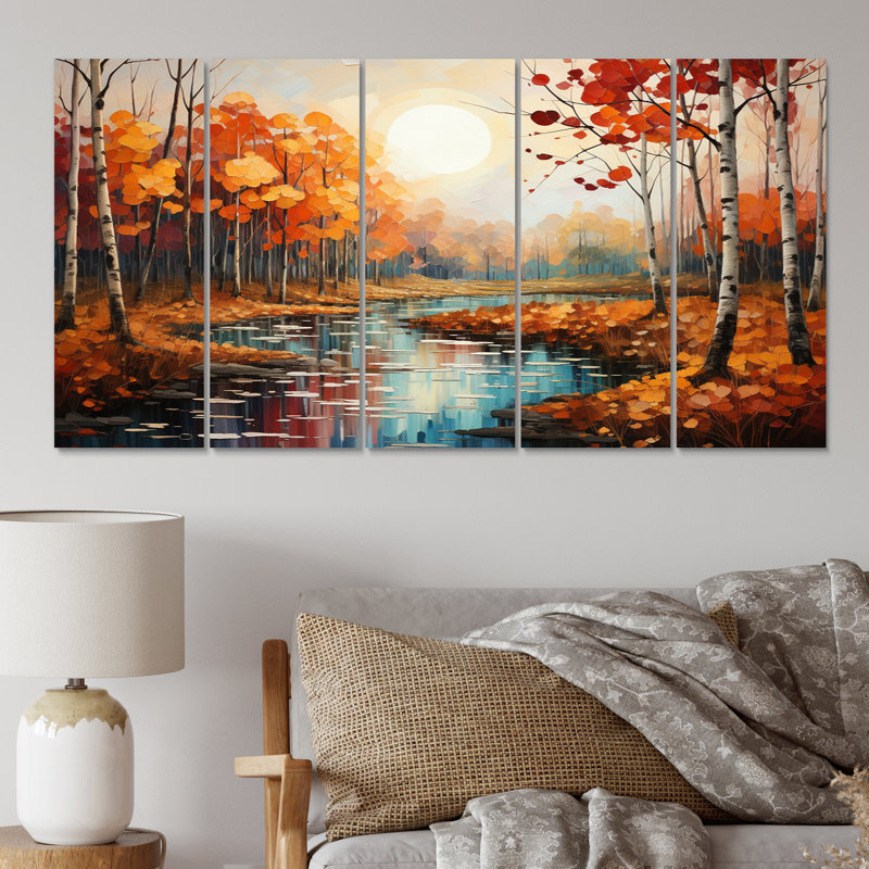 Ensemble de 5 décorations murales Canada