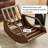 Ergonomic Adjustable Solid Wood Rocking Chair