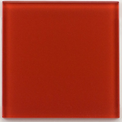 Torch Song 4'' W x 4'' L Glass Singular Tile