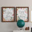 «Spring Bird Love», ensemble de 2 encadrements d'art textuel sur toile-2132535547-2132535546