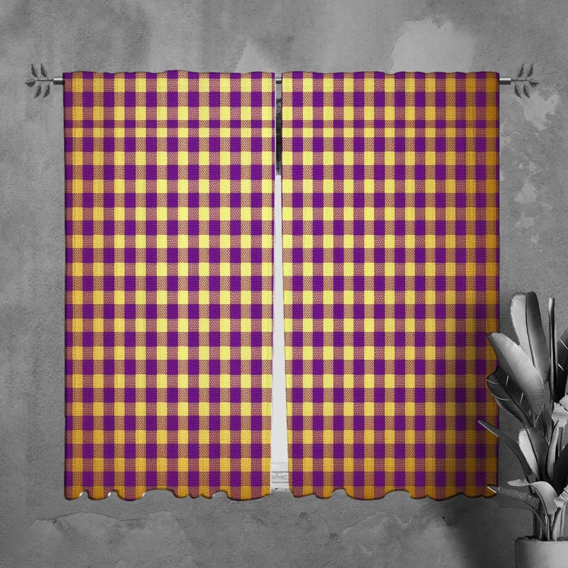 Paire de rideaux obscurcissant en polyester, L 20 po x L 61 po