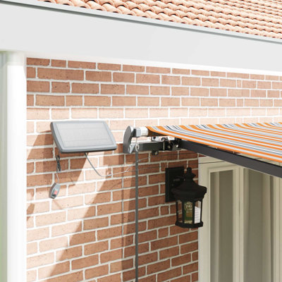 VidaXL Fabric Cover Retractable Patio Awning