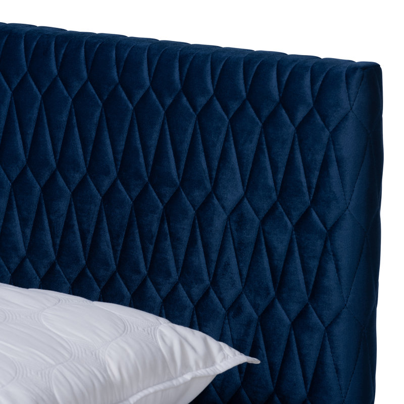 Konur Upholstered Platform Bed, Queen