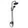 Single-handle kitchen faucet with pull-out spray head and ergonomic design