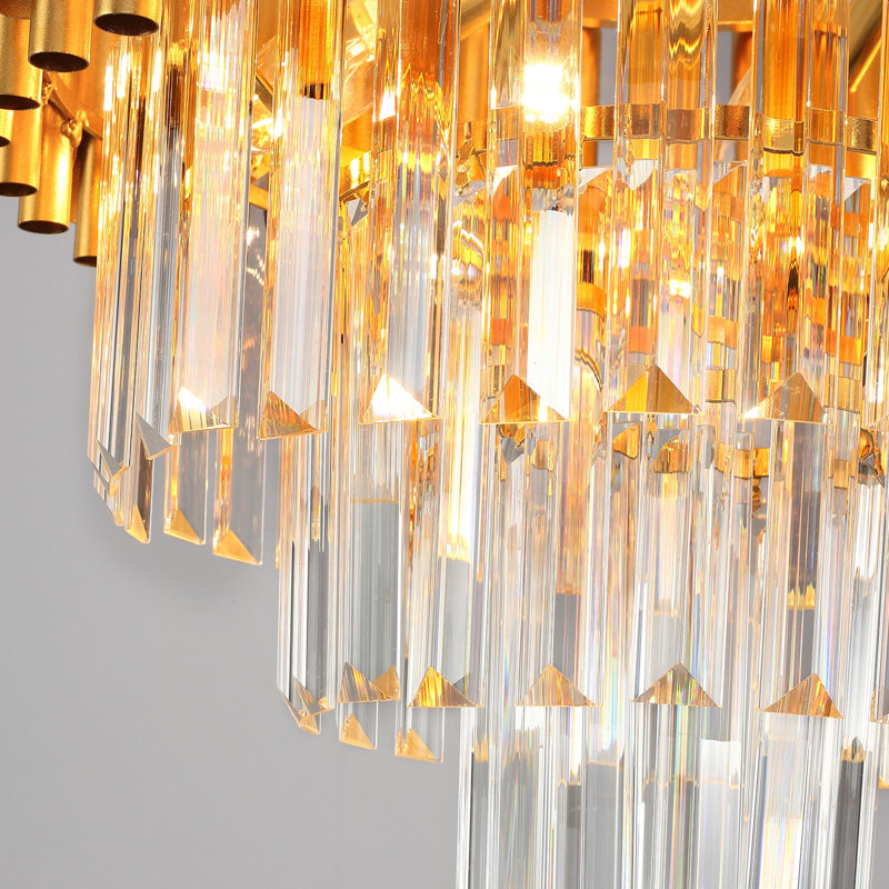 Gulnanj 4 - Light Tiered Chandelier, Gold