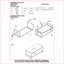 Ensemble de 3 tables basses industrielles modernes, brun rustique et amp; Finition noire pour le salon