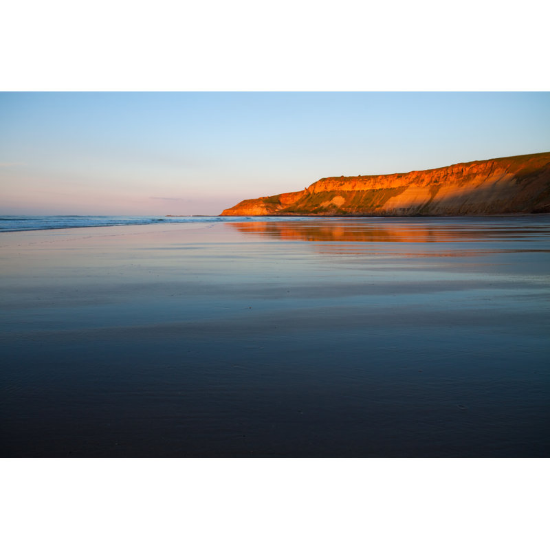 English sunset at cayton bay 157613692, 61cm H x 91cm W