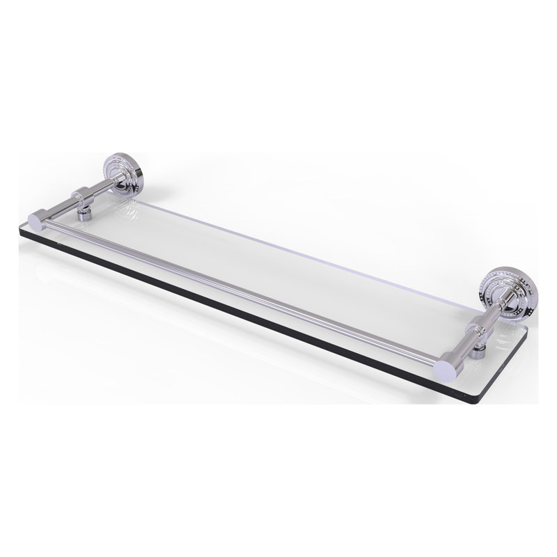 Marchmont Bracket Shelf, Polished Chrome