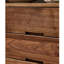 Buffet simple en bois massif avec rangement-1030540074