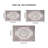 5X7 Vintage Persian Area Rug Non-Slip Machine Washable Non-Shedding For Bedroom Dining Room Kitchen