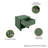 Granville 18" W Modern 1-Drawer Solid Wood Nightstand in Sage Green-1538742950