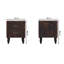 45cm W Solid Wood Bedside Table