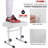 5 Core Keyboard Bench Piano Stool Thick Padded Seat Height Adjustable Keyboard Chair