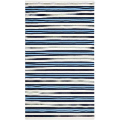 Racing Point Striped Area Rug